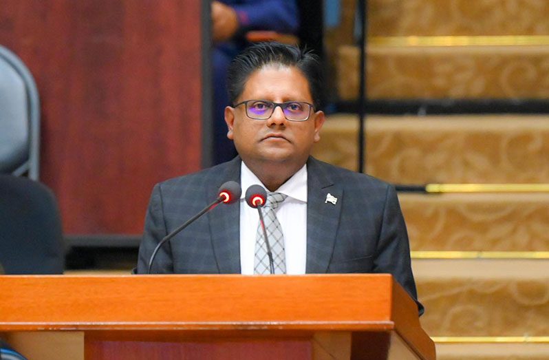 Senior Minister in the Office of the President with responsibility for Finance, Dr Ashni Singh