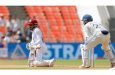 Alick Athanaze topscored for the West Indies with 38 in the opening Test against India. (Photo courtesy CWI Media)