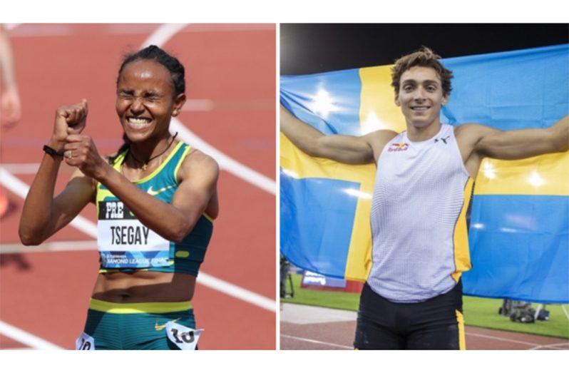 Gudaf Tsegay and Mondo Duplantis set world records