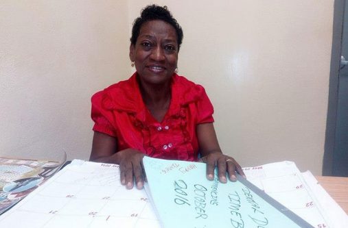 Soon to be retired dental nurse, Ms Patricia Daniels