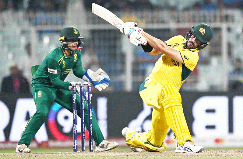 Mitchell Starc's 16 runs were worth their weight in gold (Nov 16, 2023•Getty Images)