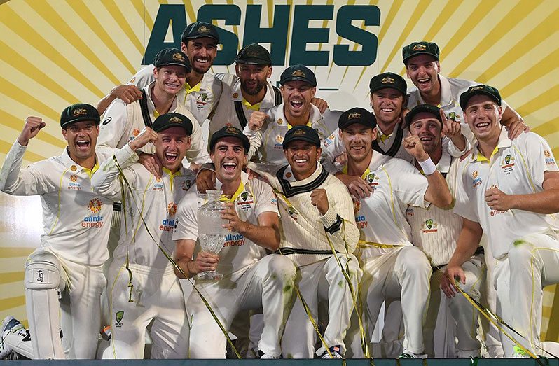 Australia are again the world's No.1 ranked Test team after their 4-0  Ashes victory over England