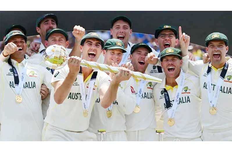 Australia beat India in the 2023 Test Championship final