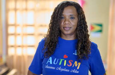 Rosanne Farley, autism activist and parent, Founder of ECS Care Center (Samuel Maughn Photo)