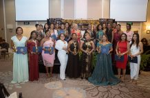 The 25 Influential Women Leaders Awardees with the co-creators in 2022