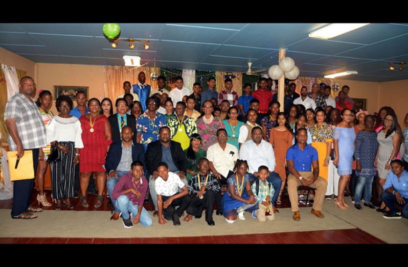 All of the Awardees of the RHTY&SC 29th Annual Awards Ceremony pose with special invitees.