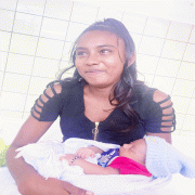 Karishma Mangal and her baby boy