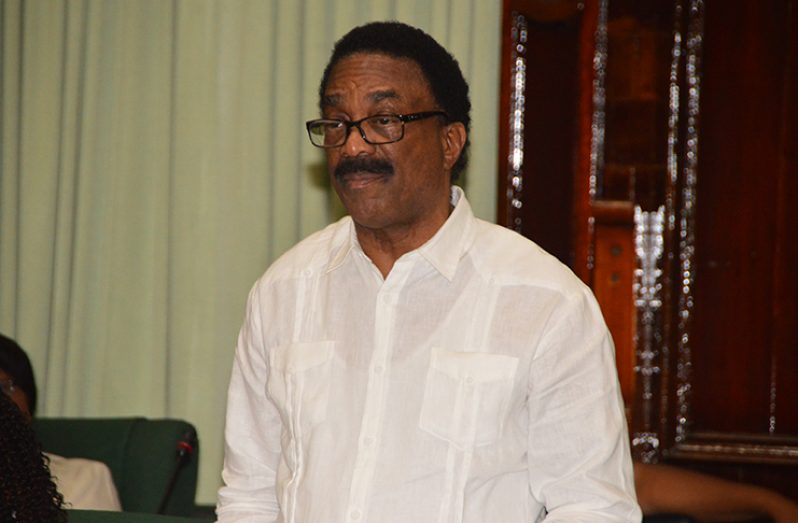 Attorney General and Legal Affairs Minister Basil Williams (Adrian Narine photo)