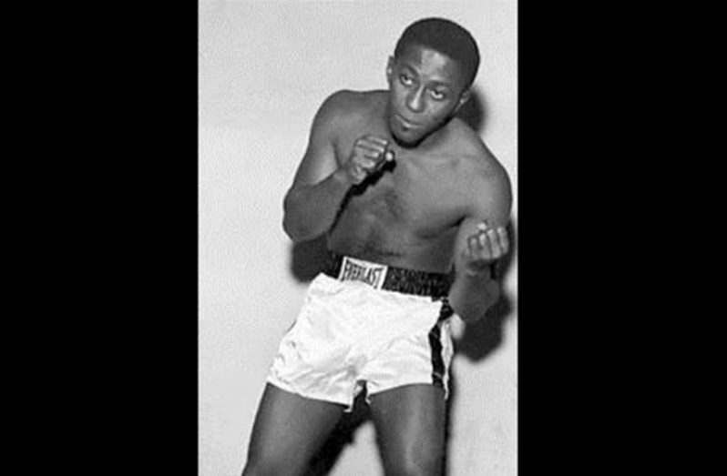 Former and late super lightweight champion of Guyana, Lennox Beckles