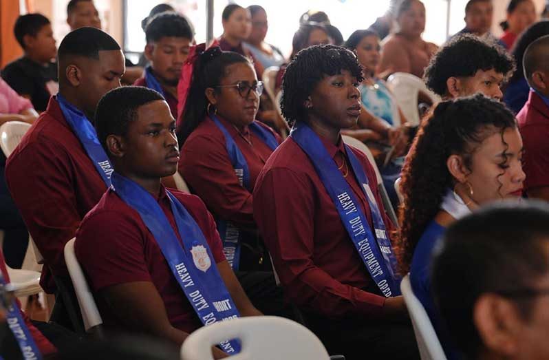 The 91-member graduating class includes 16 trainees in Commercial Food Preparation, 22 in Information Technology, 13 in Electrical Installation, 15 in Welding and Fabrication, and 25 in Heavy Duty Equipment Operation