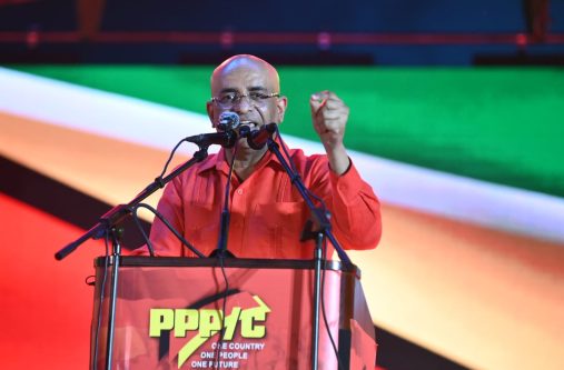 PPP General Secretary Dr. Bharrat Jagdeo  (Delano Williams photos)