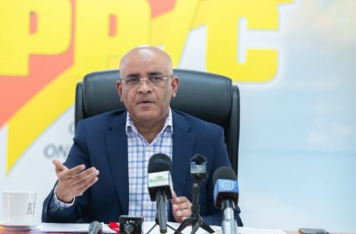 PPP’s General Secretary and Guyana’s Vice President, Bharrat Jagdeo