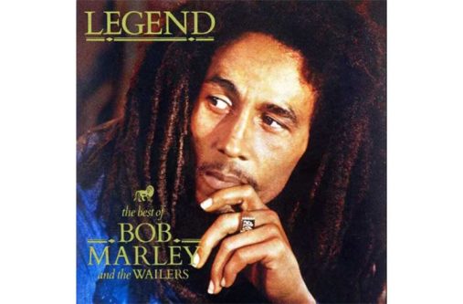 The cover of Bob Marley and the Wailers' compilation album, Legend.