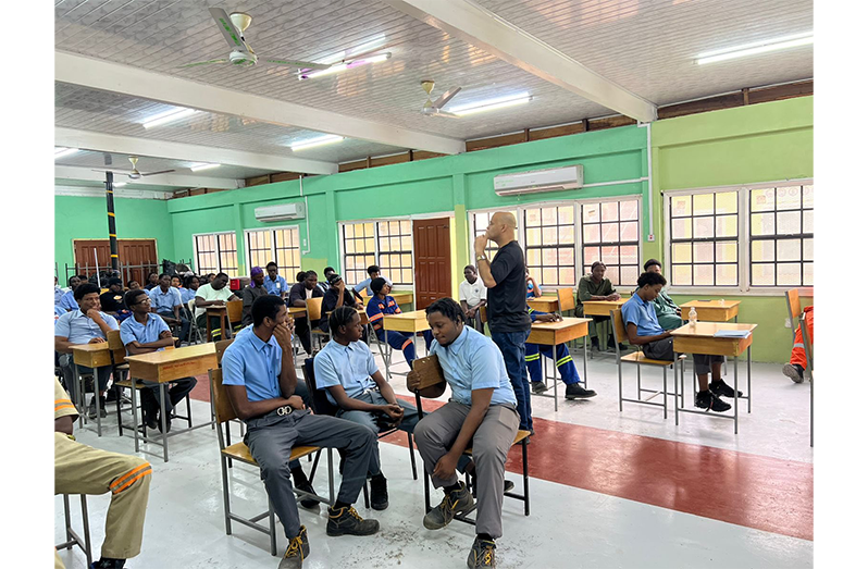 Last week, teams from the Gender Affairs Bureau (GAB) and the Sexual Offences and Domestic Violence Policy Unit (SO&DVPU) of the ministry brought the initiative directly to young men at GITC and LTI
