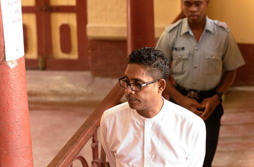 Murder accused, Erwin Bacchus