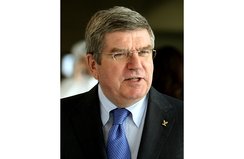 IOC president Thomas Bach