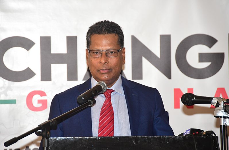 Presidential Candidate of Change Guyana, Robert Badal
