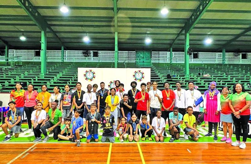 One of the many badminton camps over the 2022 year