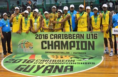 CBC U16 Male tournament winners Bahamas