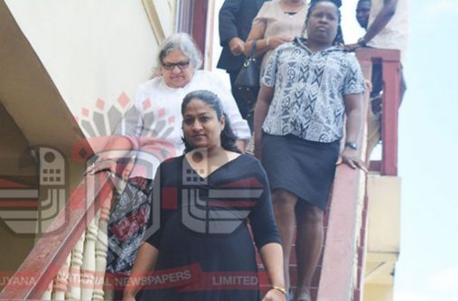 Former Registrar (ag) of the Deeds Registry, Azeena Baksh