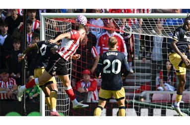 Dan Ballard, who scored for Sunderland in last season's play-off semi-final against Coventry, doubled the Black Cats' lead with a firm header.