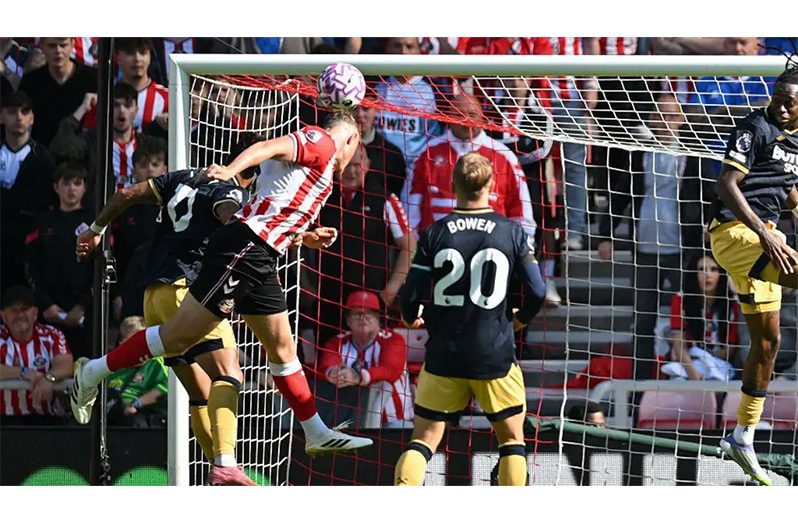 Dan Ballard, who scored for Sunderland in last season's play-off semi-final against Coventry, doubled the Black Cats' lead with a firm header.