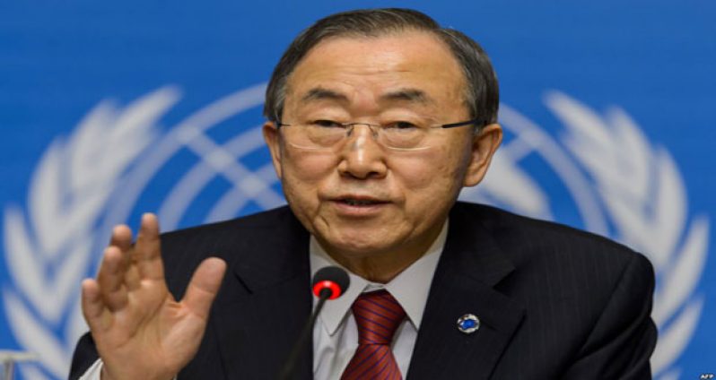 United Nations Secretary General Ban Ki Moon  