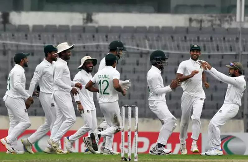 After putting up a low score, Bangladesh are eyeing a potential first innings lead.