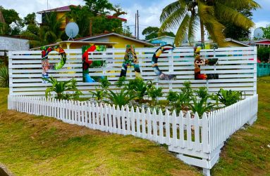 Every stage of the project was supported by the people of Bartica.