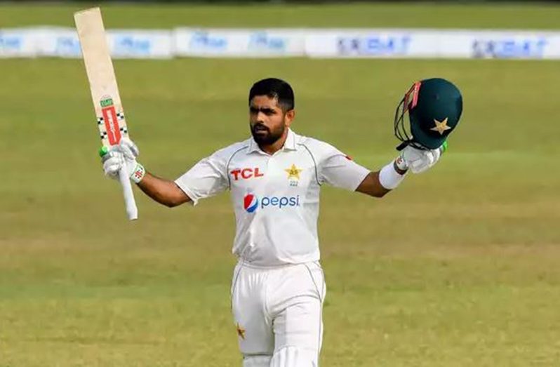 Pakistan skipper Babar Azam  scored 119 of the 218 that the team made in response to SL's 222 (AFP).