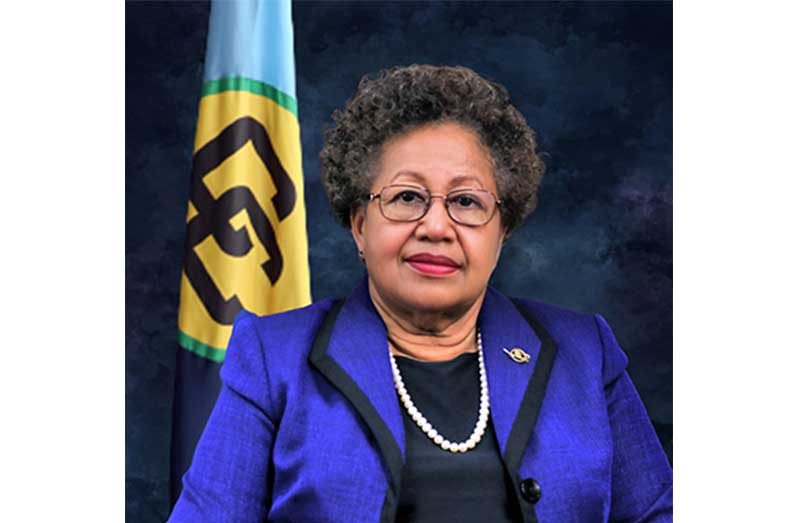 Secretary General of CARICOM, Dr Carla Natalie Barnett