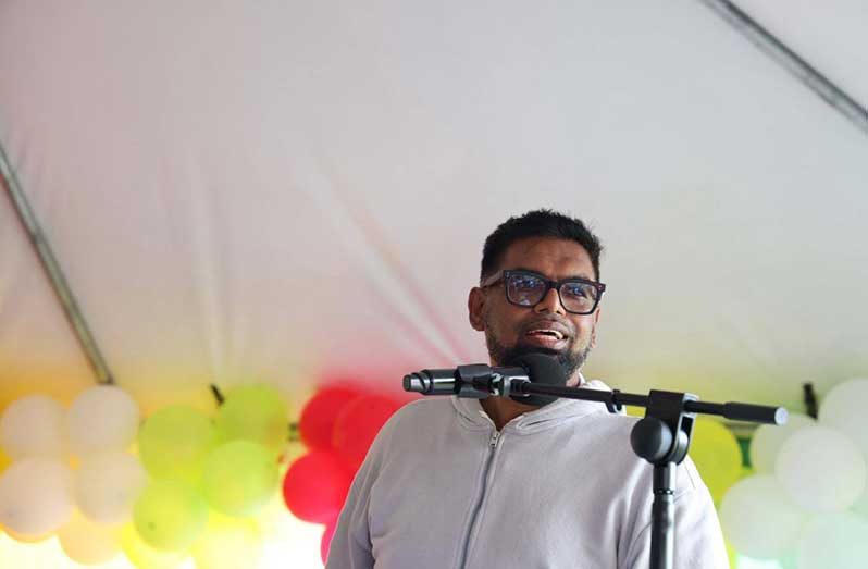 President Dr. Irfaan Ali