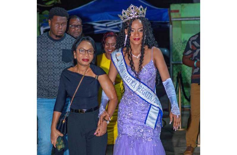 Showing her support, Minister of Tourism Oneidge Walrond attended the event alongside Miss Bartica Regatta 2024 Queen