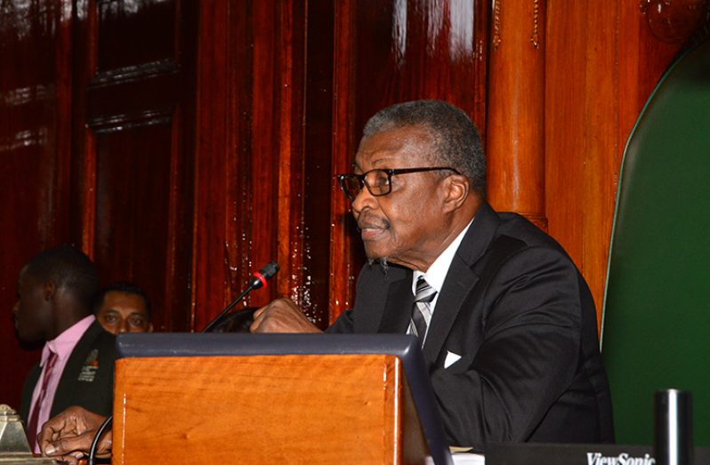 Speaker of the National Assembly, Dr. Barton Scotland