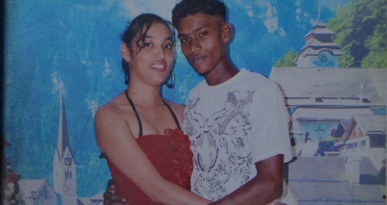 Deokumar Basdeo and his wife in happier times