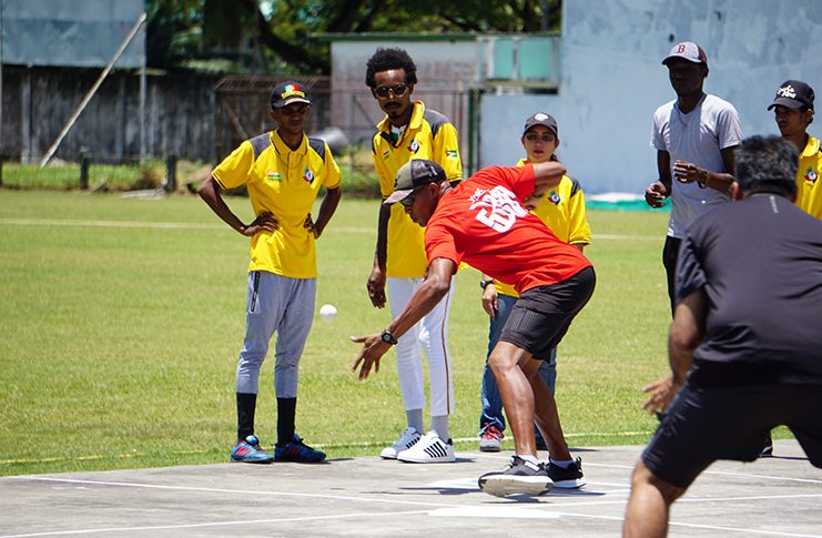 Part of the World Baseball Softball Confederation (WBSC) and Guyana Baseball League Baseball5 Coaching course