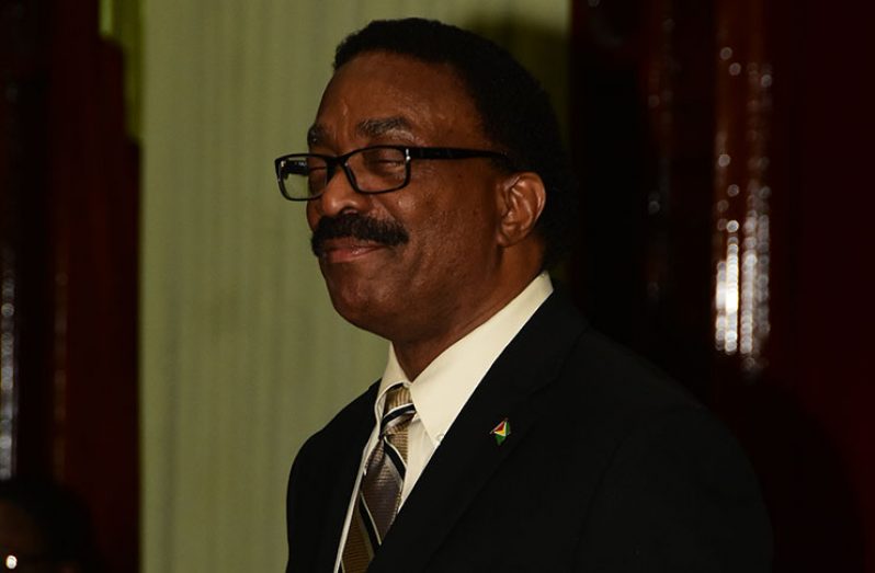 Attorney General, Basil Williams (Samuel Maughn photo)