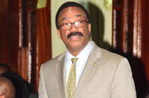 Attorney General Basil Williams piloting the bill