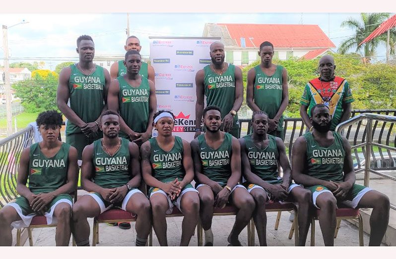 Guyana's National Basketball team that will compete at the FIBA Basketball World Cup 2023 Americas Pre-Qualifiers in El Salvador