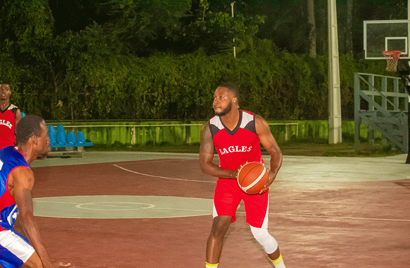 Travis Belgrave in play for Eagles' against Pepsi Sonics last weekend