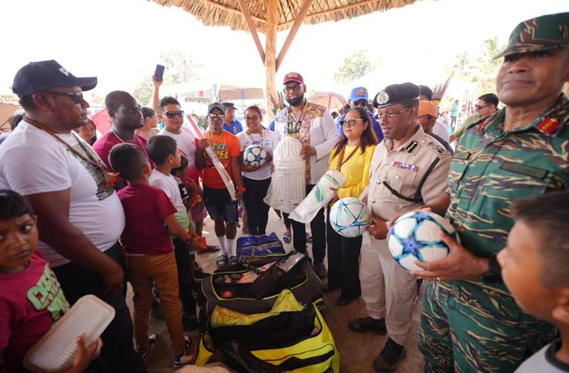 President Dr. Irfaan Ali has said that Amerindian children and communities have access to so many more facilities that they could “dream the biggest dream” in their own villages and know that they have a government that is willing to support them
