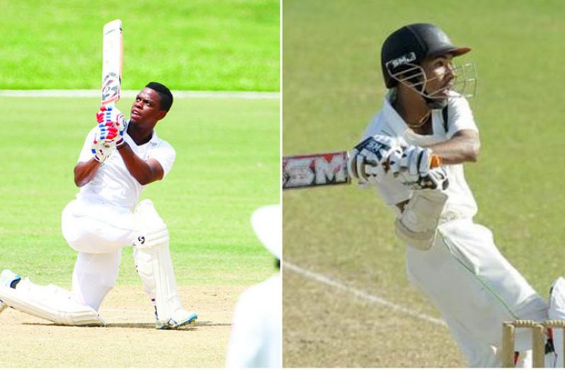 Shimron Hetmyer and Vishaul Singh