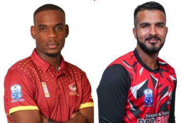 Justin Greaves (left) and Amir Jangoo both impressed in the recently Super50 competition