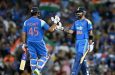 Batters Rohit Sharma and Virat Kohli were both unbeaten in the chase