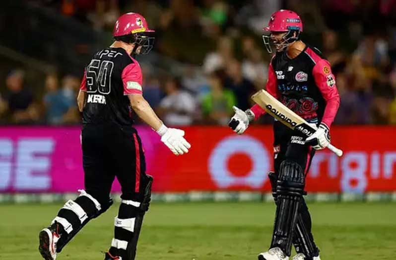 A 62-run 8th wicket stand helped Sixers got them over the line