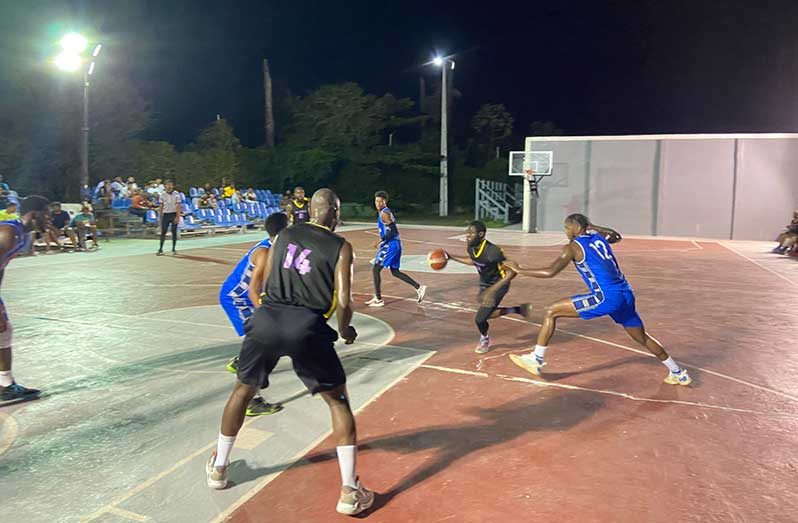 Kwakwani Untouchables battling Mambas