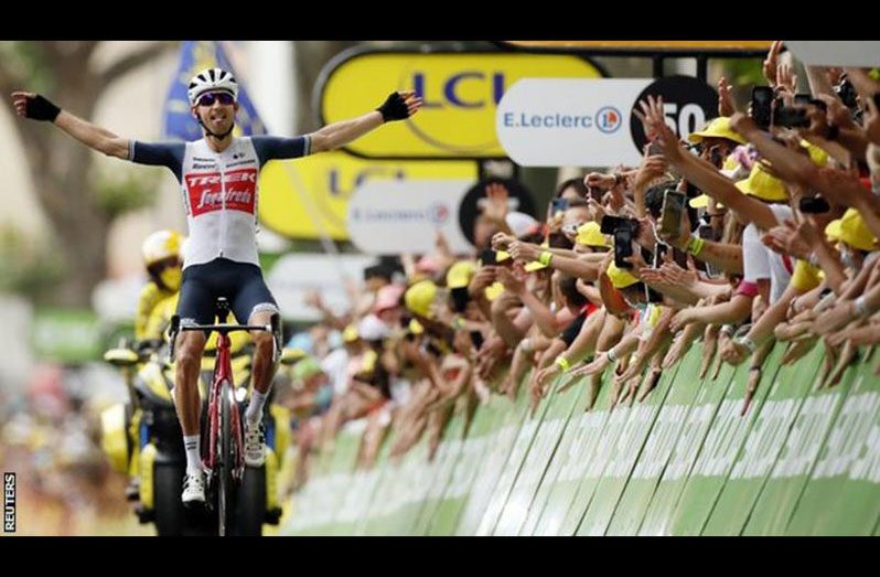 Bauke Mollema's only other stage win at the Tour de France came in 2017.