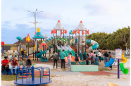 The iconic Number 63 Beach in Region Six has been further transformed with the commissioning of a new recreational park