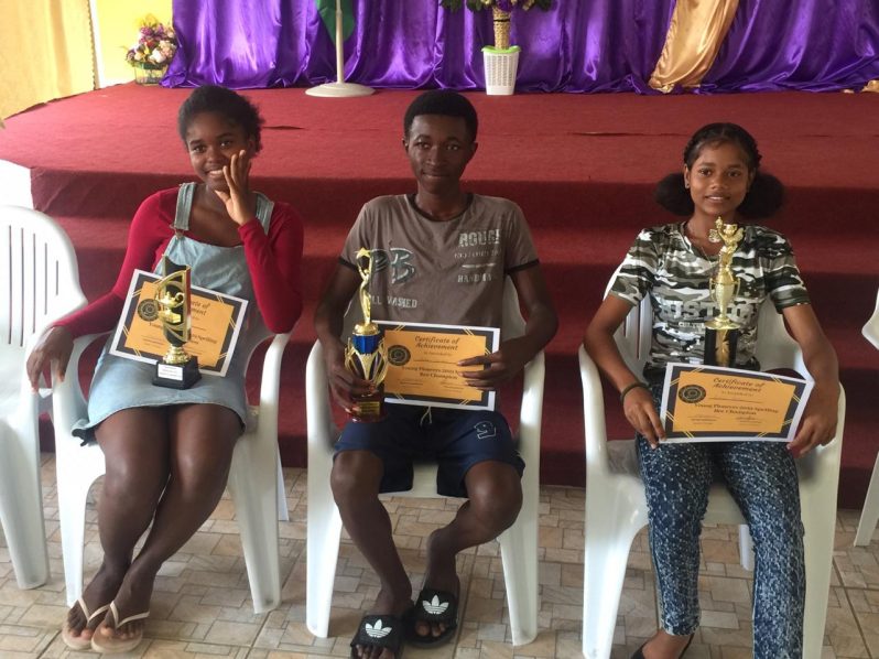 The winners of the Spelling Bee