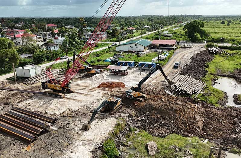 Gaico Construction and General Services Inc., the contractor for the project, has mobilised heavy duty equipment on the site to ensure that operations continue without delay